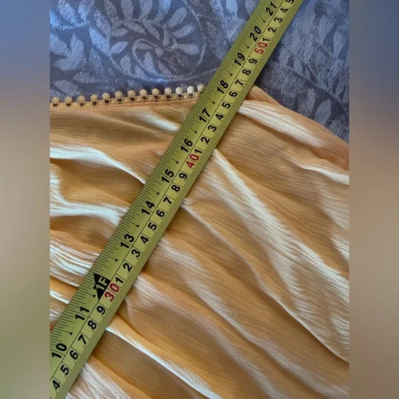 H&M Yellowy Peach Tank Top - Picture 6 of 9